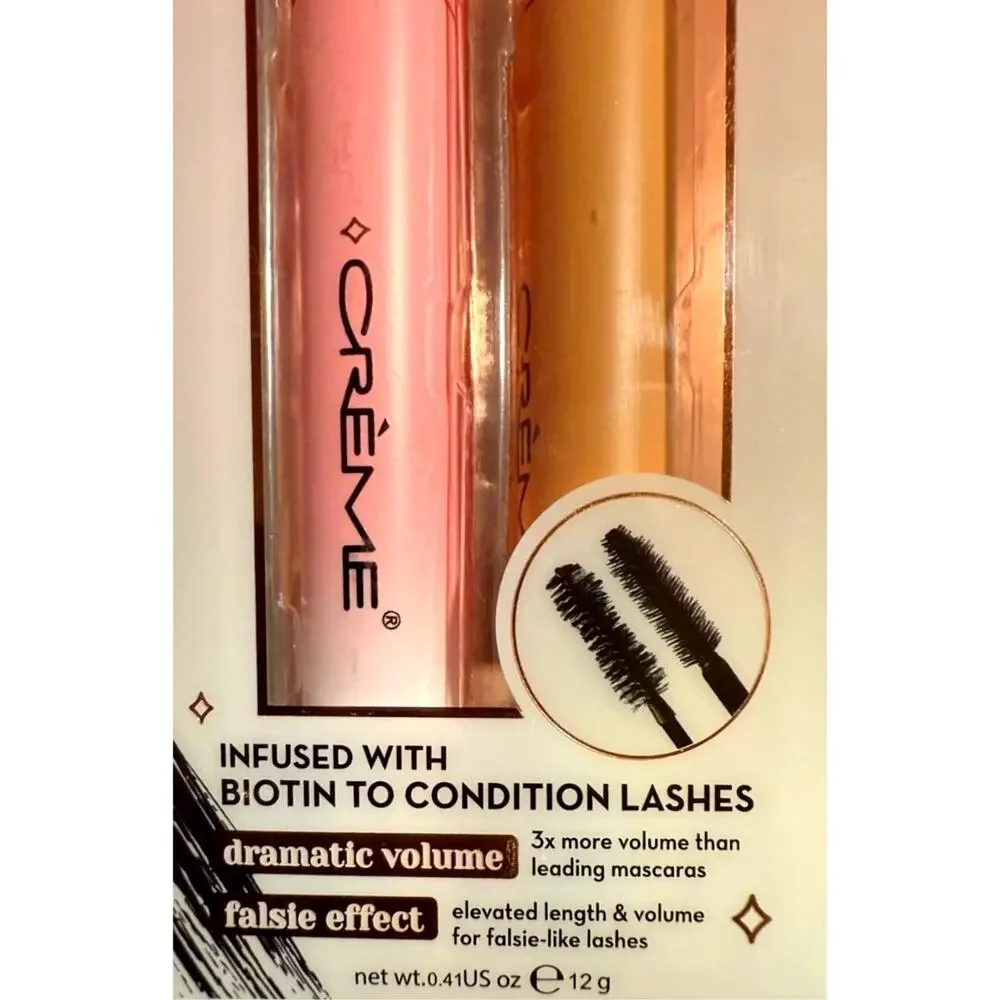 The Creme Shop 3D Mascara Dramatic Duo in Black